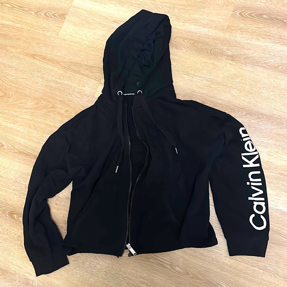 Calvin Klein zip up hoodie